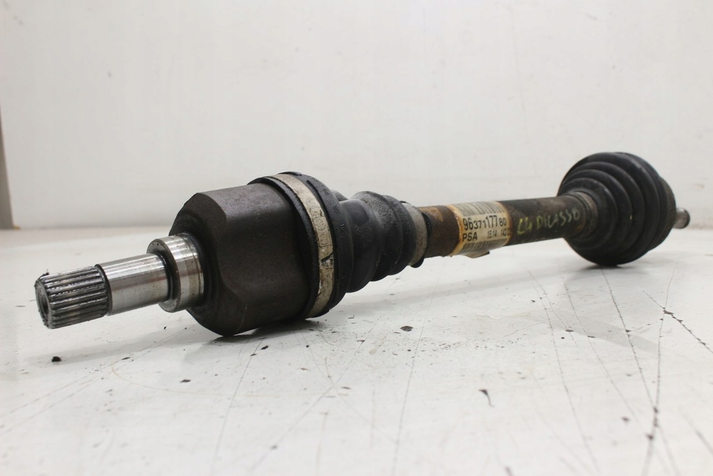 фото №6, Привідний вал ліва короткий 9637117780 citroen c4 picasso i 1.6 hdi