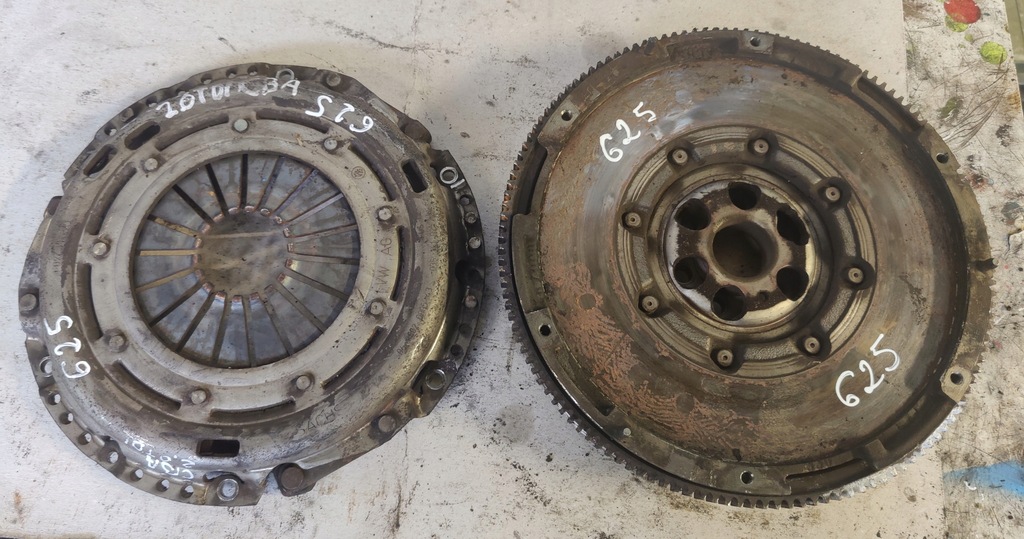 фото №1, Vw tiguan 2.0tdi cba колесо двомасовий притиск