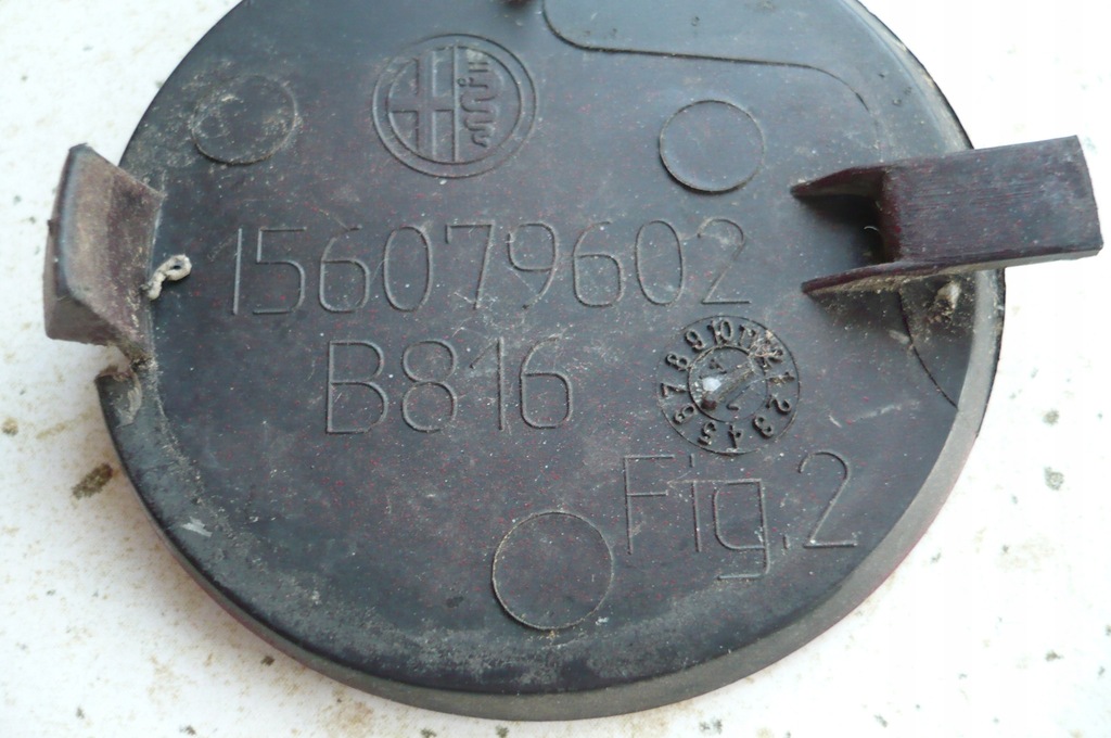 фото №7, Alfa romeo mito 2008-13 r заглушка фаркоп бампер задняя