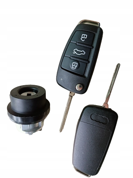фото №12, Nowa замок запалювання вкладиш do замка запалювання 2 ключі pod pilot audi a3 8p1 2003-2012