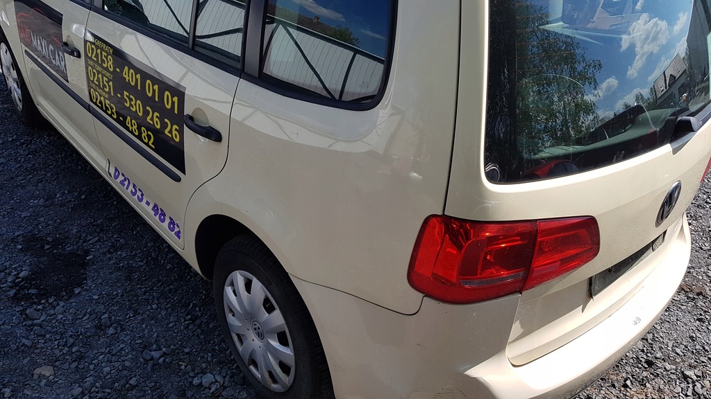 фото №1, Vw touran 10-15 чверть крила ліва задня