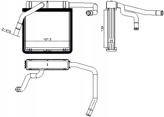 фото №9, Nissens 71775 отопитель ford ranger mazda bt-50