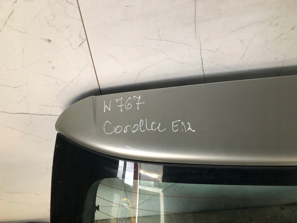 фото №5, Крышка багажника задняя багажника toyota corolla e12 w767