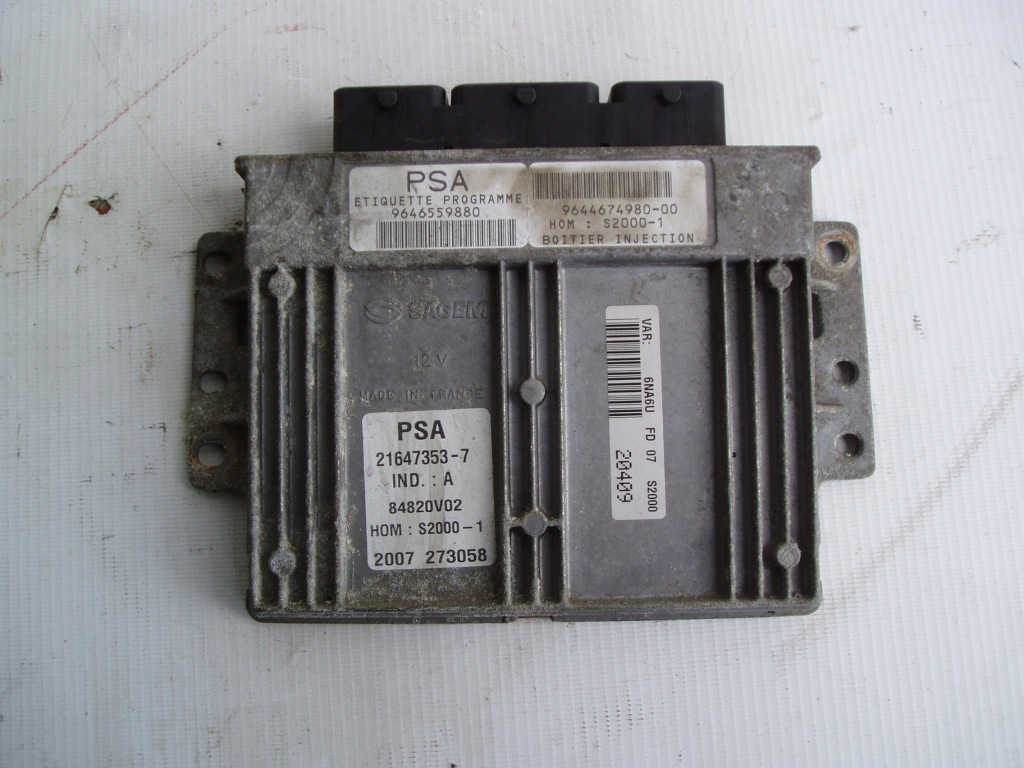 фото №1, Бортовий комп'ютер блок керування xsara picasso 1.8b