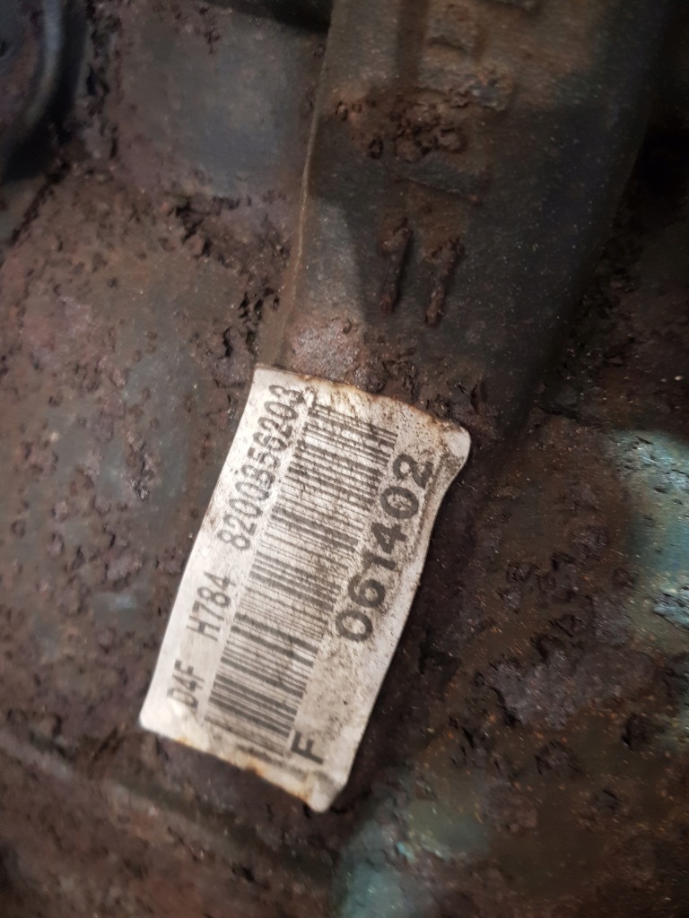 Двигатель d4fh784 renault clio 3 modus 1.2 tce 100km 140tys km с Разборки