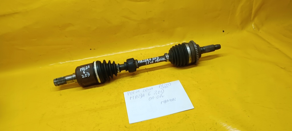 фото №2, Привідний вал ліва mazda 6 2,0d 01-07r