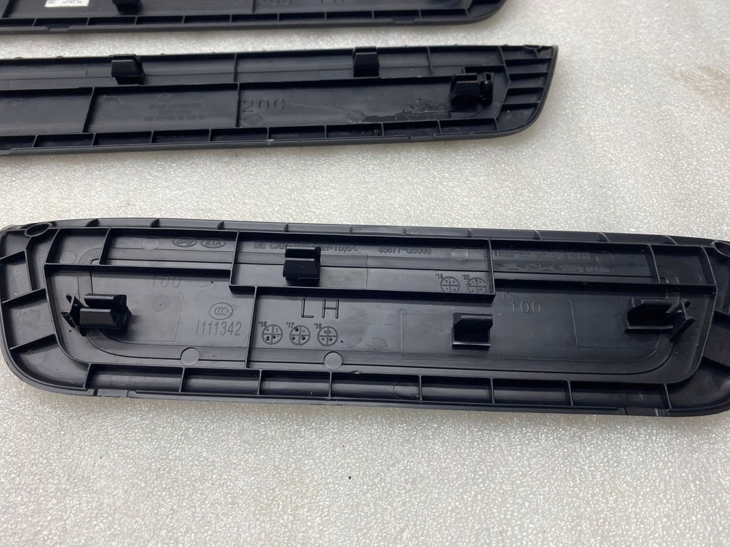 фото №11, Kia niro 2022 комплект набор молдинг порог внутренних