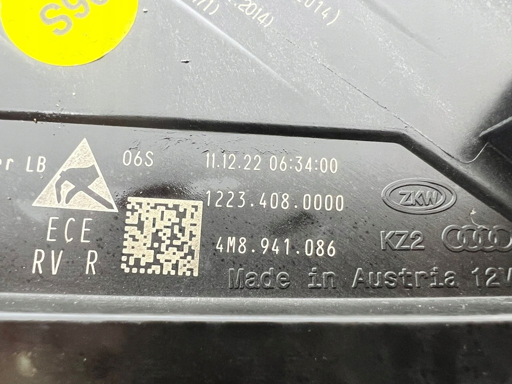 фото №12, Audi q8 4m8 lift laser лампа ліва права