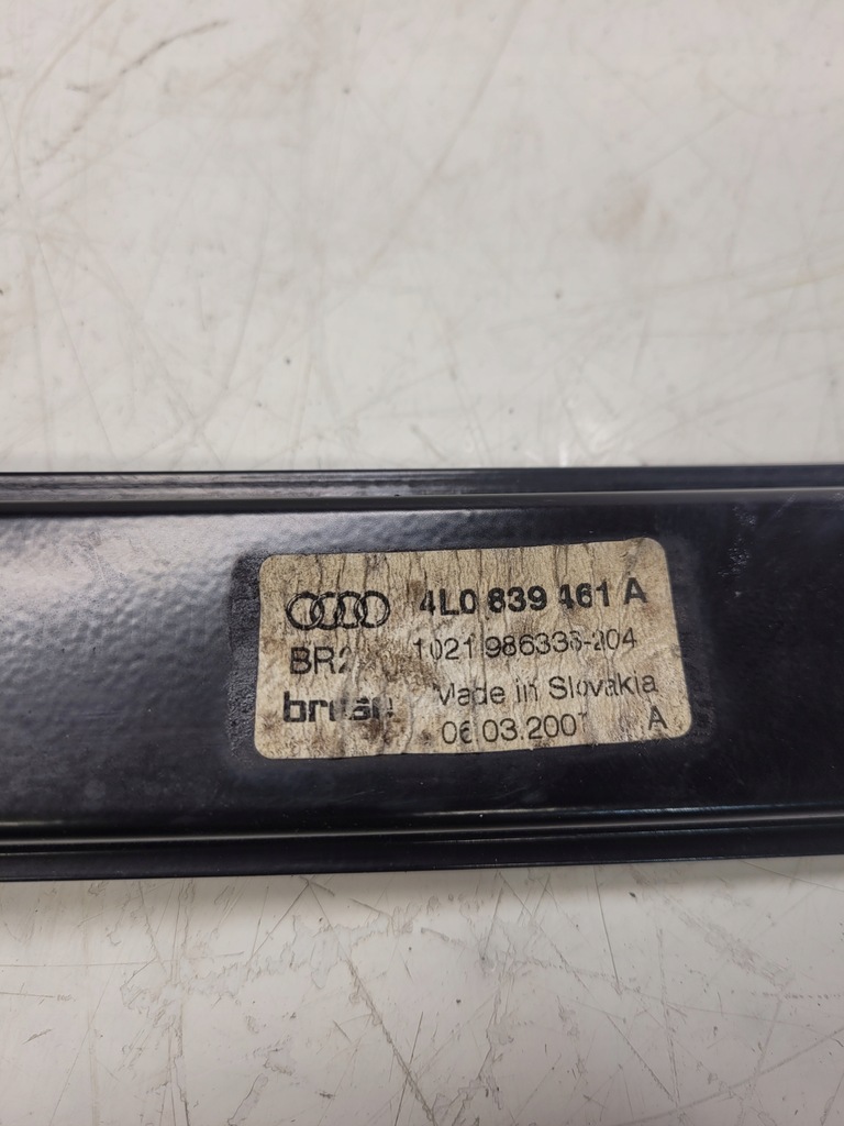 фото №6, Механізм скло лівий задня audi q7 4l 4l0839461a