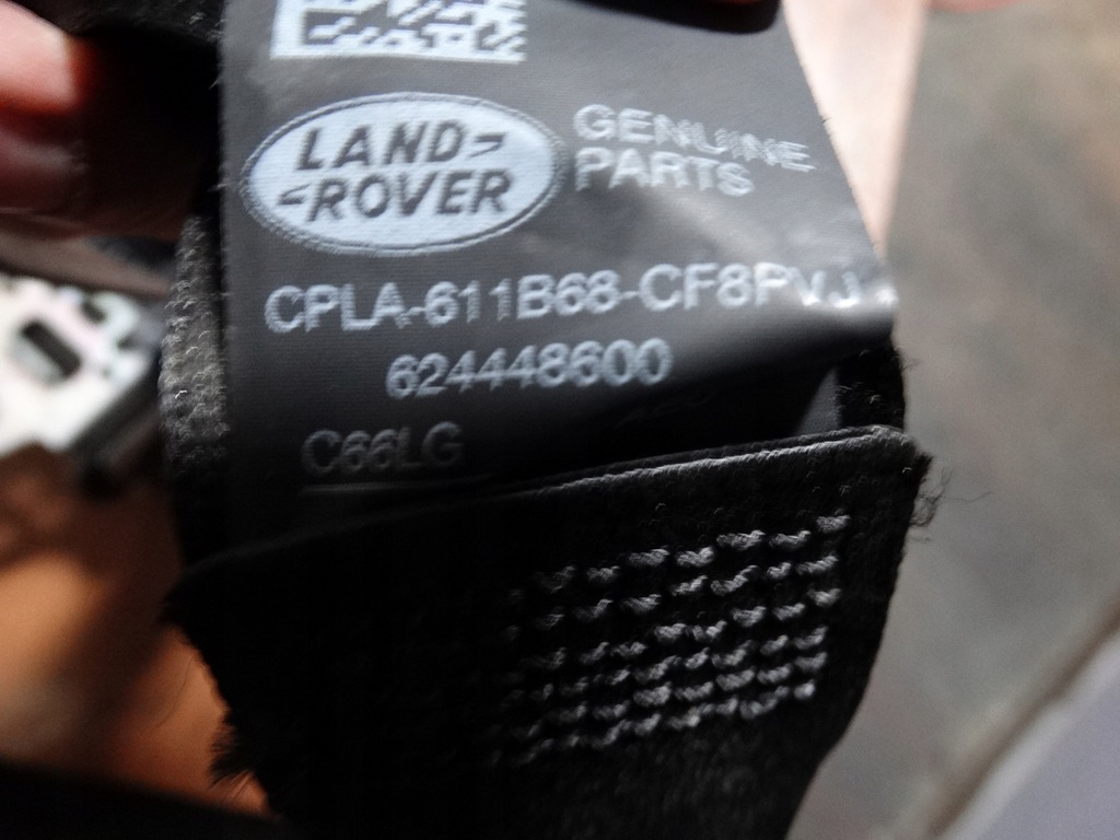 фото №3, Idealny pas натягувач задній range rover l494 ii 1