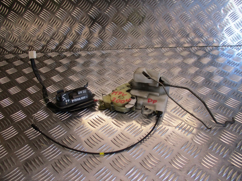 фото №1, Замок дверь правый перед mazda mpv ii 2.0