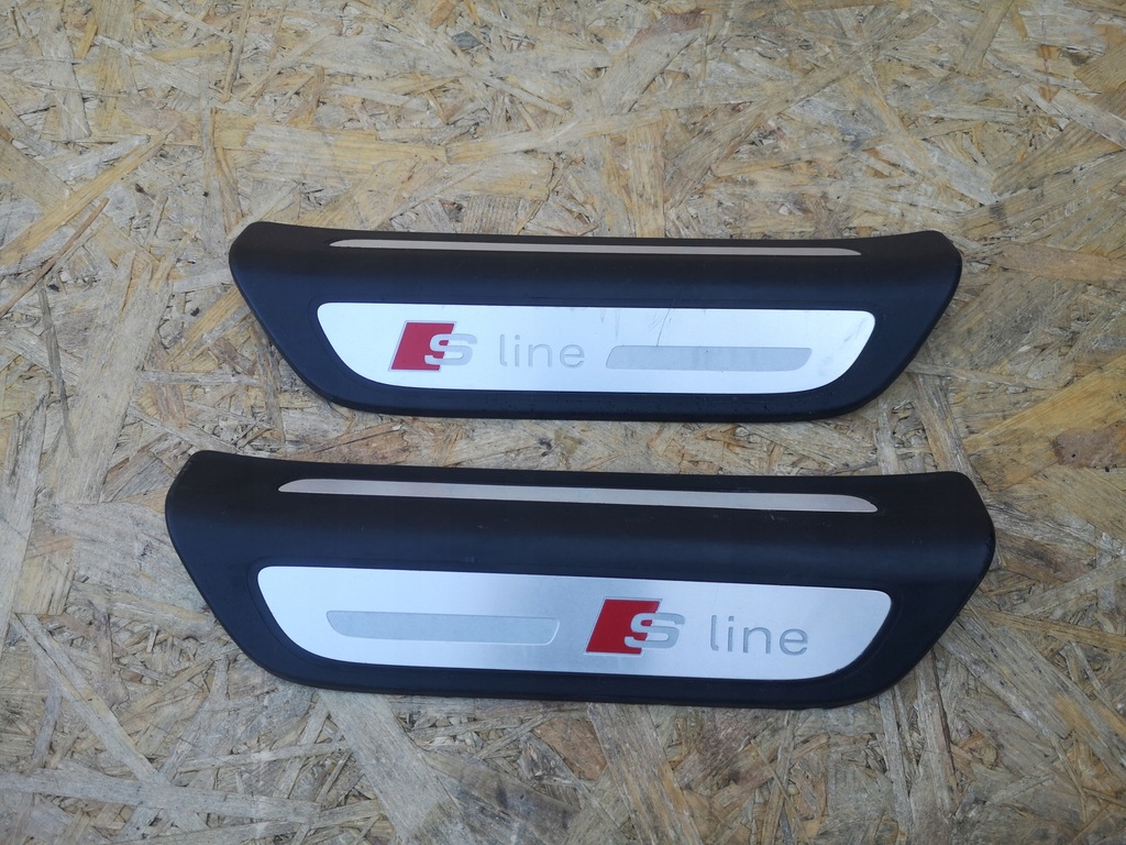 фото №1, Audi q3 8u молдинг поріг задня s-line накладка