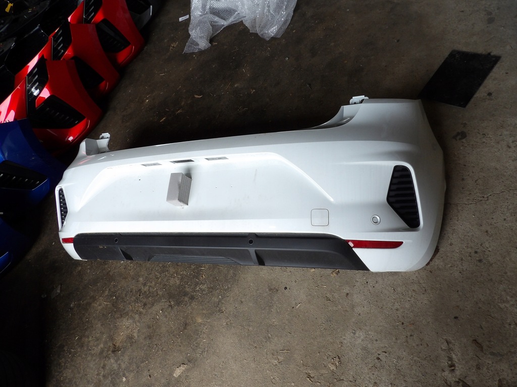 фото №1, Бампер задня задній dv369 4 pdc renault clio 5 v lift