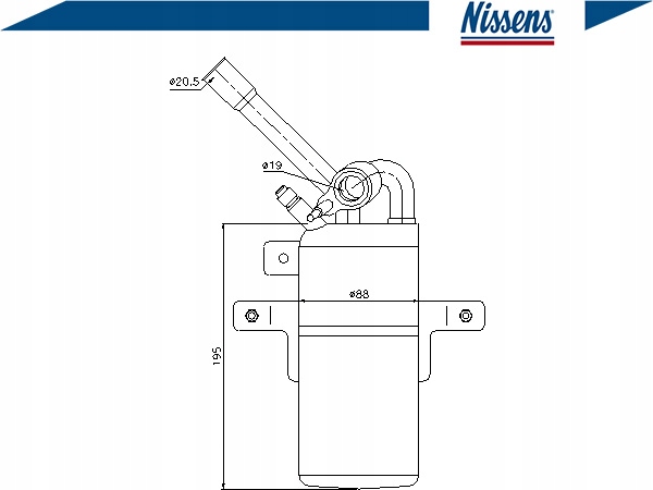 фото №2, Осушитель кондиционера ford tourneo connect 1.8 tdc