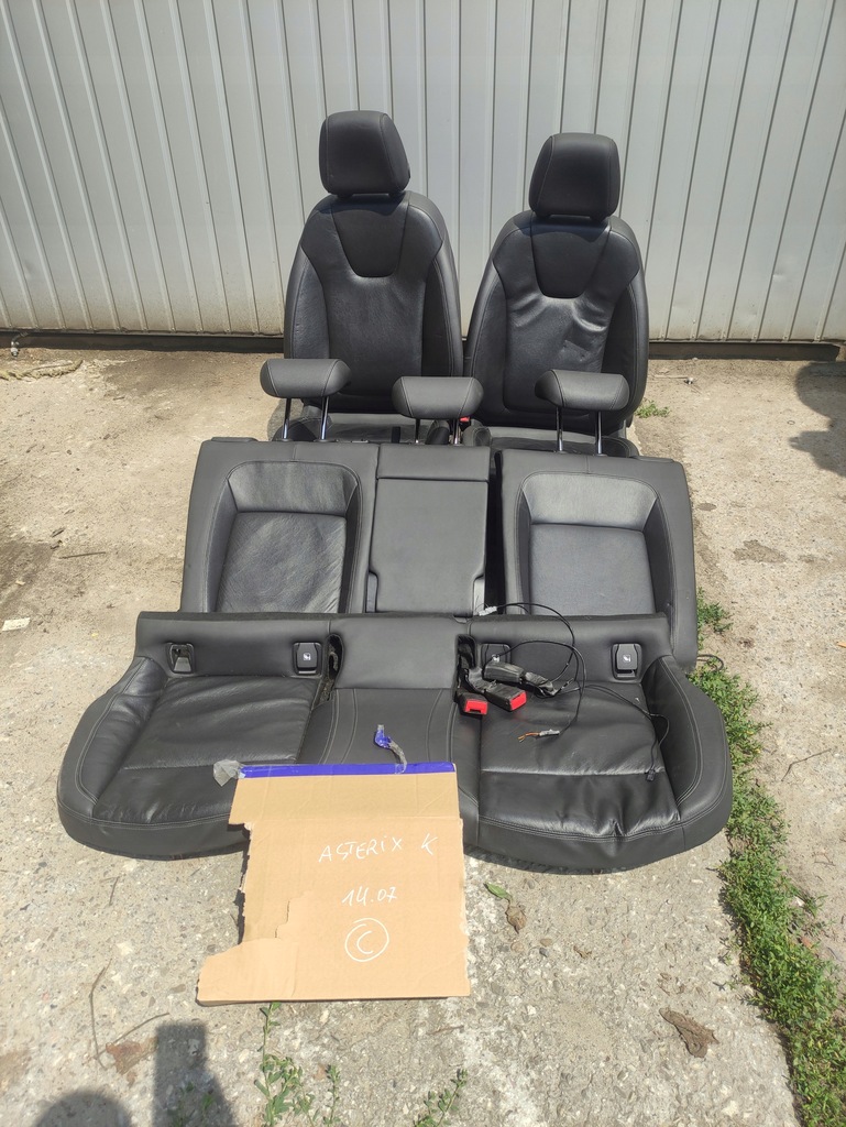 фото №1, Opel astra k hb сидіння заднє сидіння шкіра перед + задня