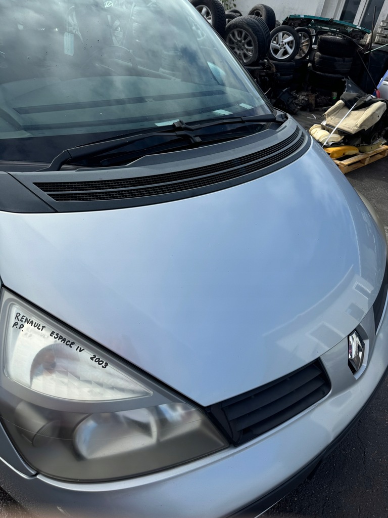 фото №6, Renault espace iv капот крышка двигателя teb64