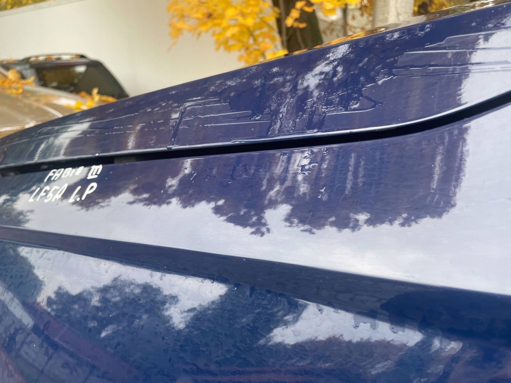 фото №8, Skoda fabia iii 3 крыло левый передний цвет lf5a