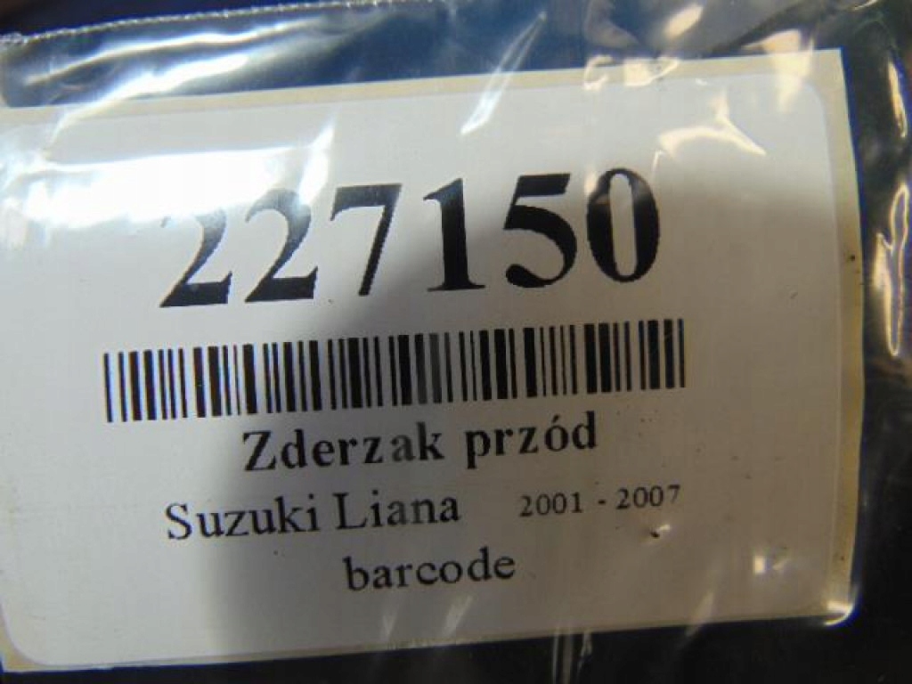 фото №8, Suzuki liana sedan бампер перед код лакокрасочного покрытия z13