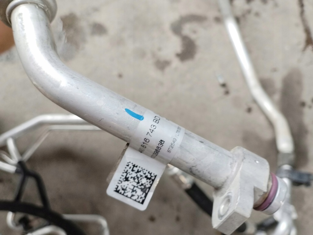 фото №5, Audi q7 4m шланг кондиціонера waz 3.0 tdi 18r комплект