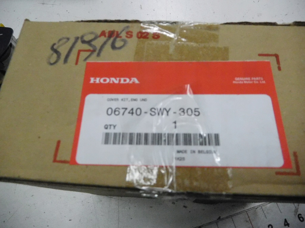 фото №14, Захист бризковик honda оригінальний номер 06740-swy-305