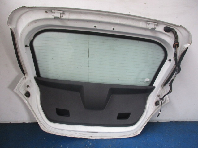 фото №5, Opel corsa d 3d задняя крышка багажника багажника белый z474