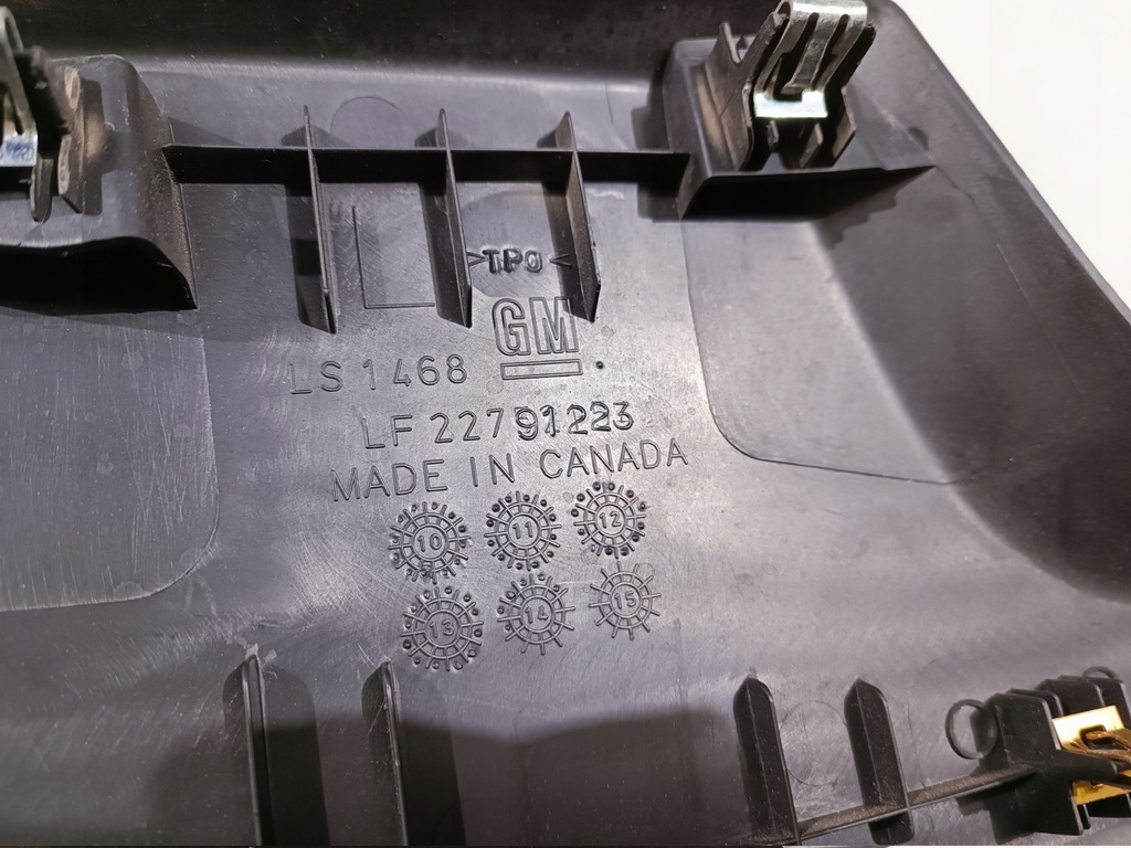 фото №9, Обшивка задняя левый защита верхний chevrolet camaro 10-