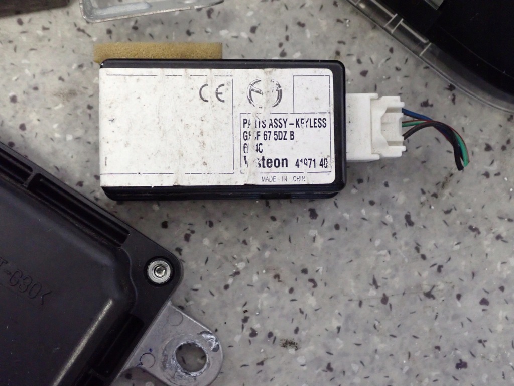 фото №7, Mazda 6 mazda6 gg 05-07 2.0i набор стартовый бортовой компьютер замок зажигания