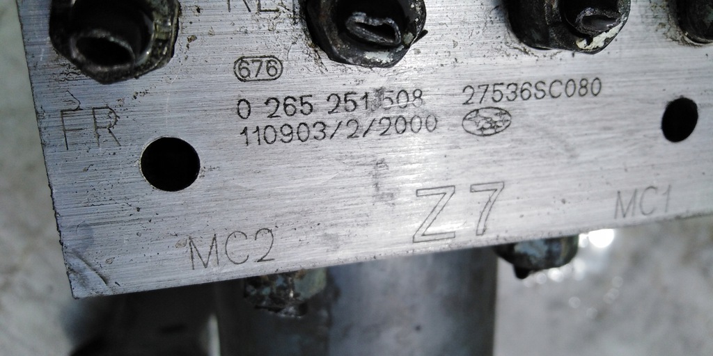 фото №6, Subaru forester iii насос abs 27536sc080 europa