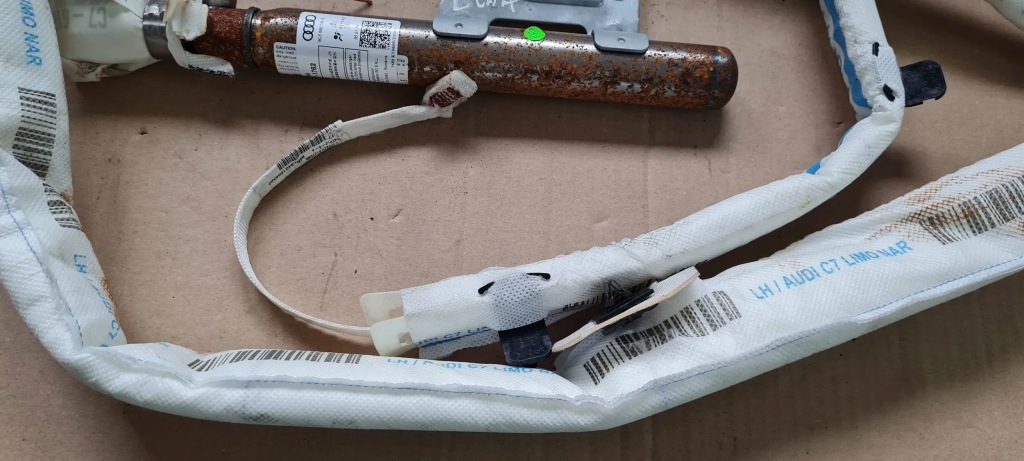 фото №12, S6 c7 4g a6 lift шторка безпеки повітряна подушка безпеки ліва лівий sedan 4g5880741e