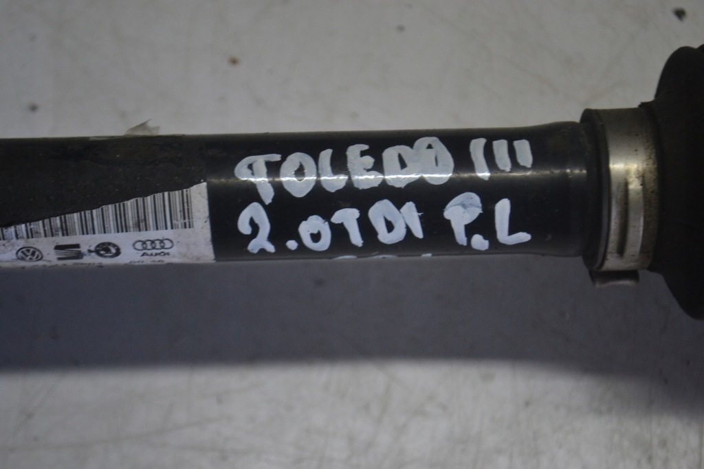 фото №2, Привідний вал półośka передня ліва перед лівий seat toledo iii 2.0 tdi