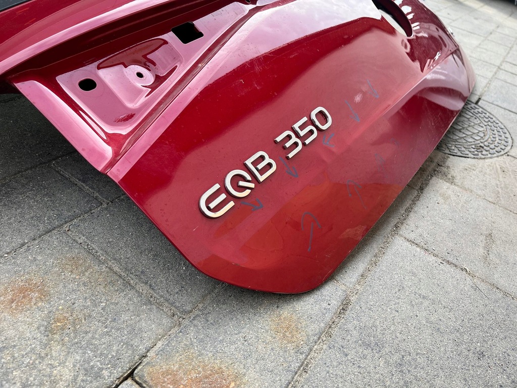 фото №10, Крышка багажника крышка mercedes eqb + стекло x243 w243
