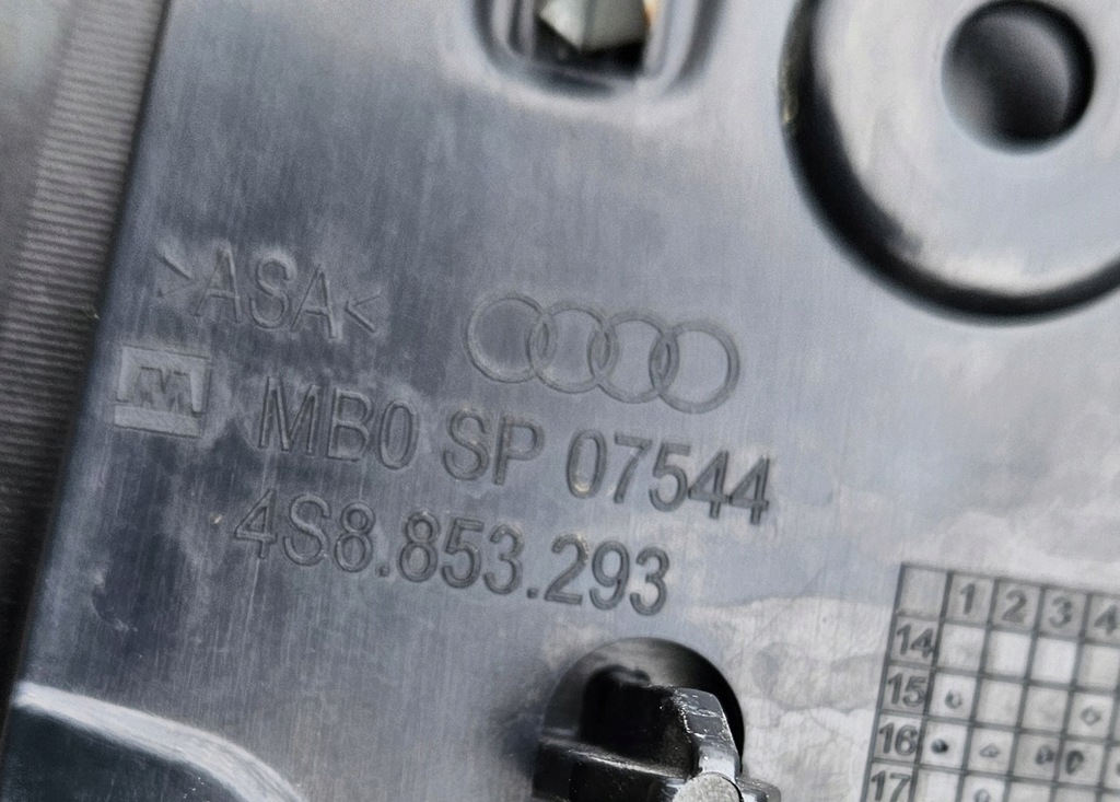 фото №4, Audi r8 4s lift coupe панель боковой левый накладка 4s8853293