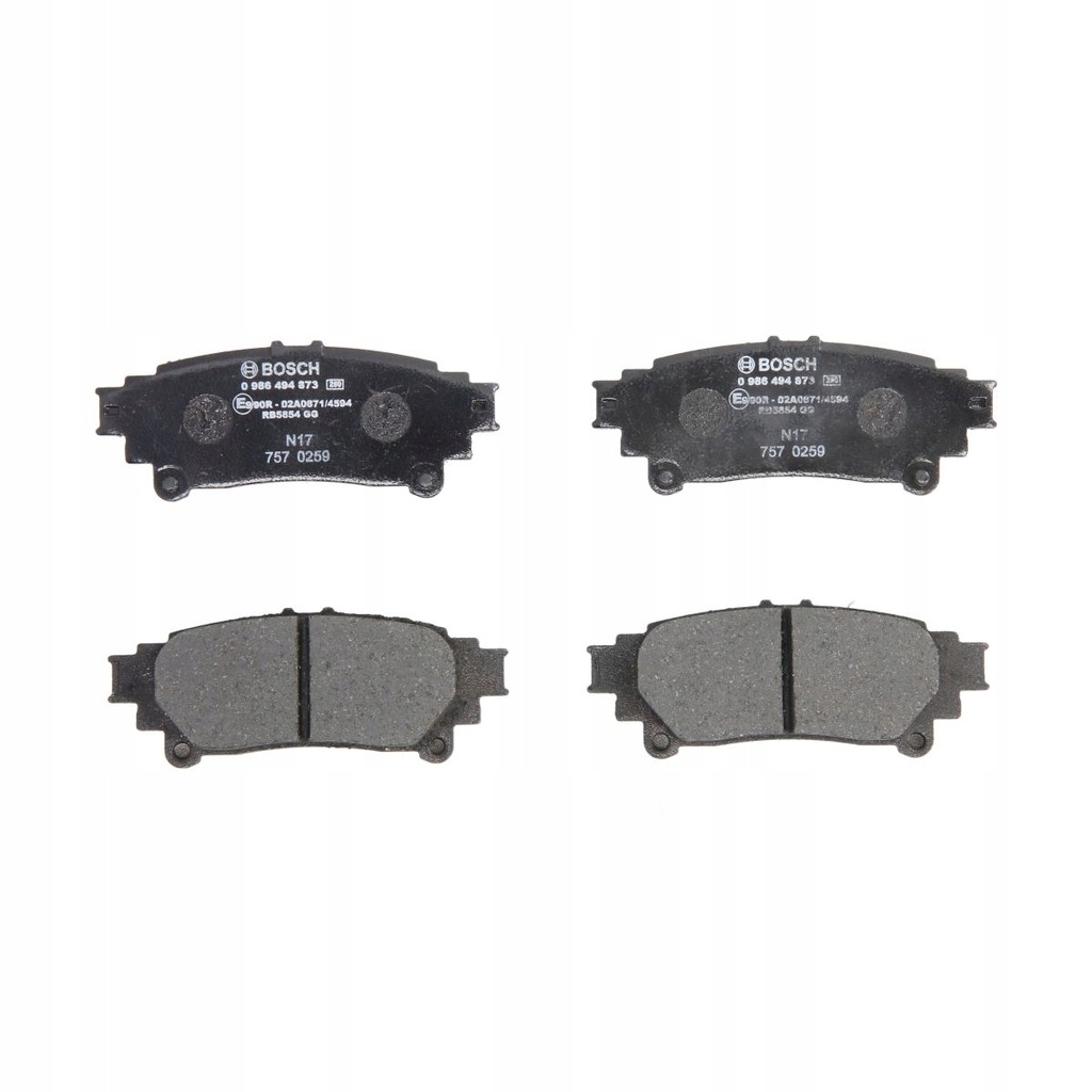 фото №1, Тормозные колодки тормозные bosch задние lexus rc