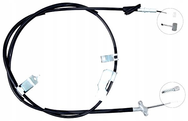 фото №1, Трос гальма ручного honda cr-v ii 05-06 pt