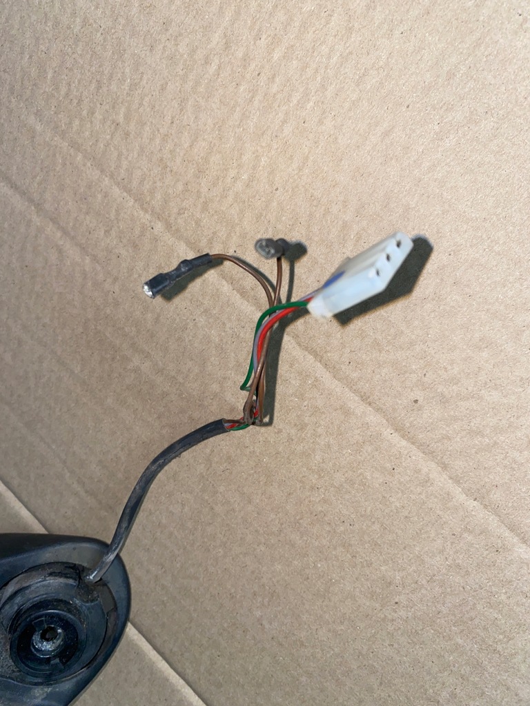 фото №3, Жгут провода электропроводка наружного lewego зеркало renault trafic ii