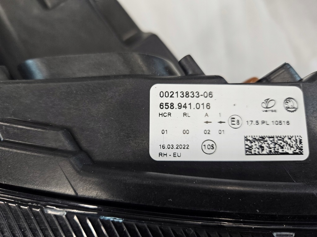 фото №11, Лампа права фара правий led skoda kamiq nw4 658 19-24r 658941016