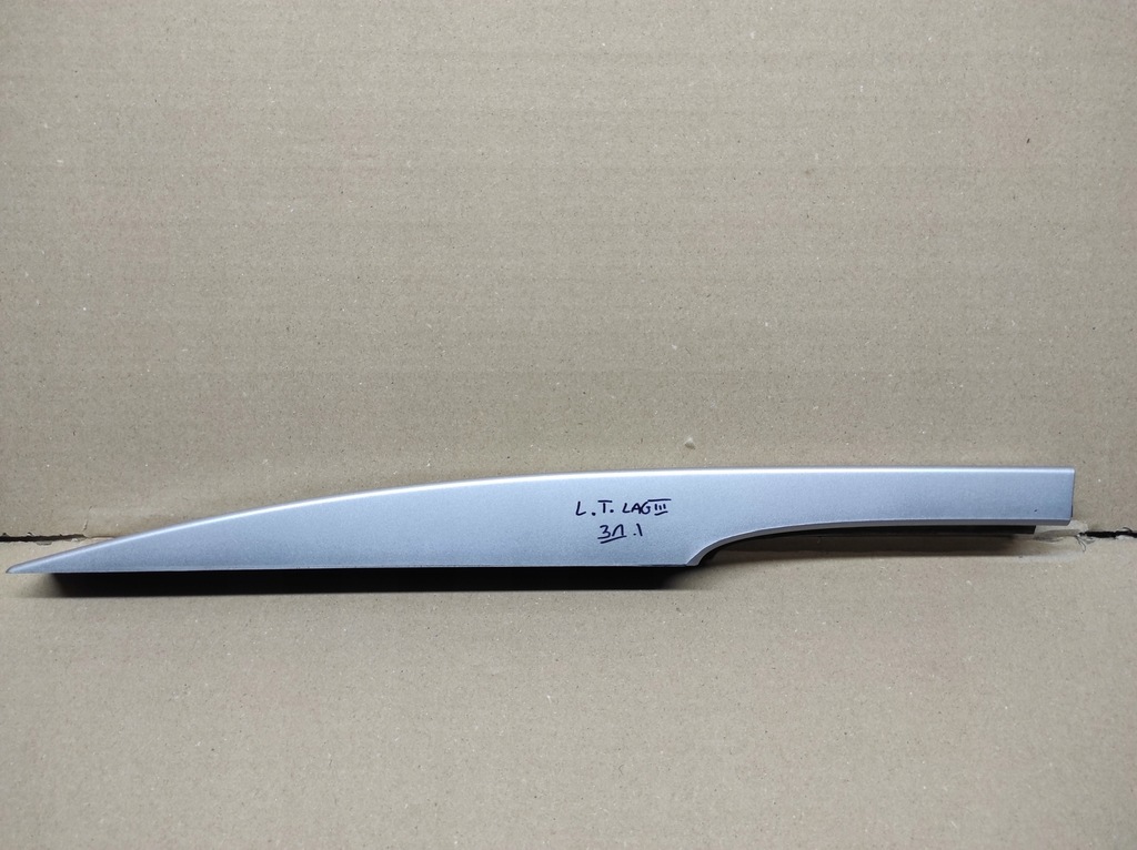 фото №7, Заглушка накладка рейлінг ліва задня renault laguna iii