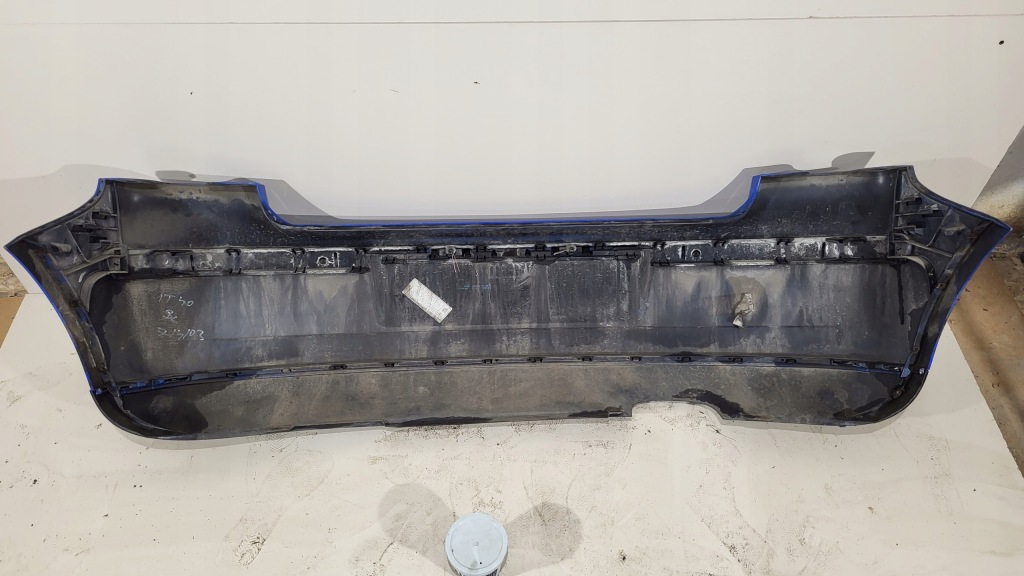 фото №8, Бампер задня vw polo 9n 01-06 3d hb la5f niebieski