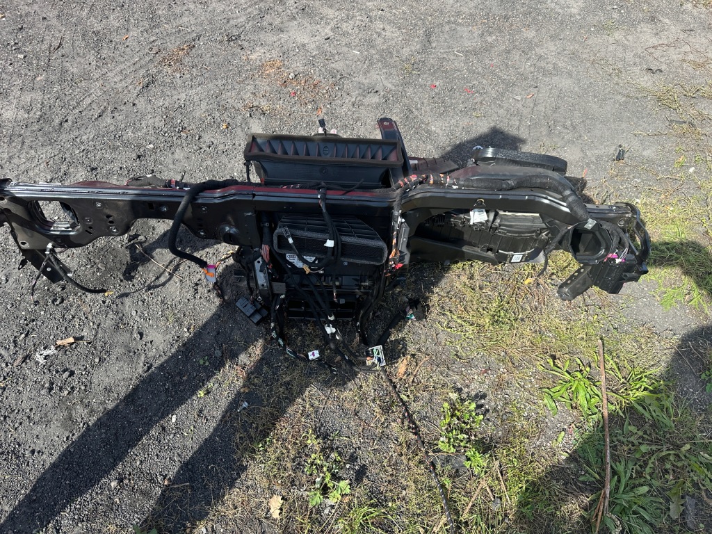 фото №1, Audi a4 b8 отопитель +каркас pod консоль