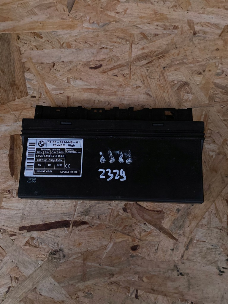 фото №1, Модуль комфорту 9114448 bmw 5 e60 e61