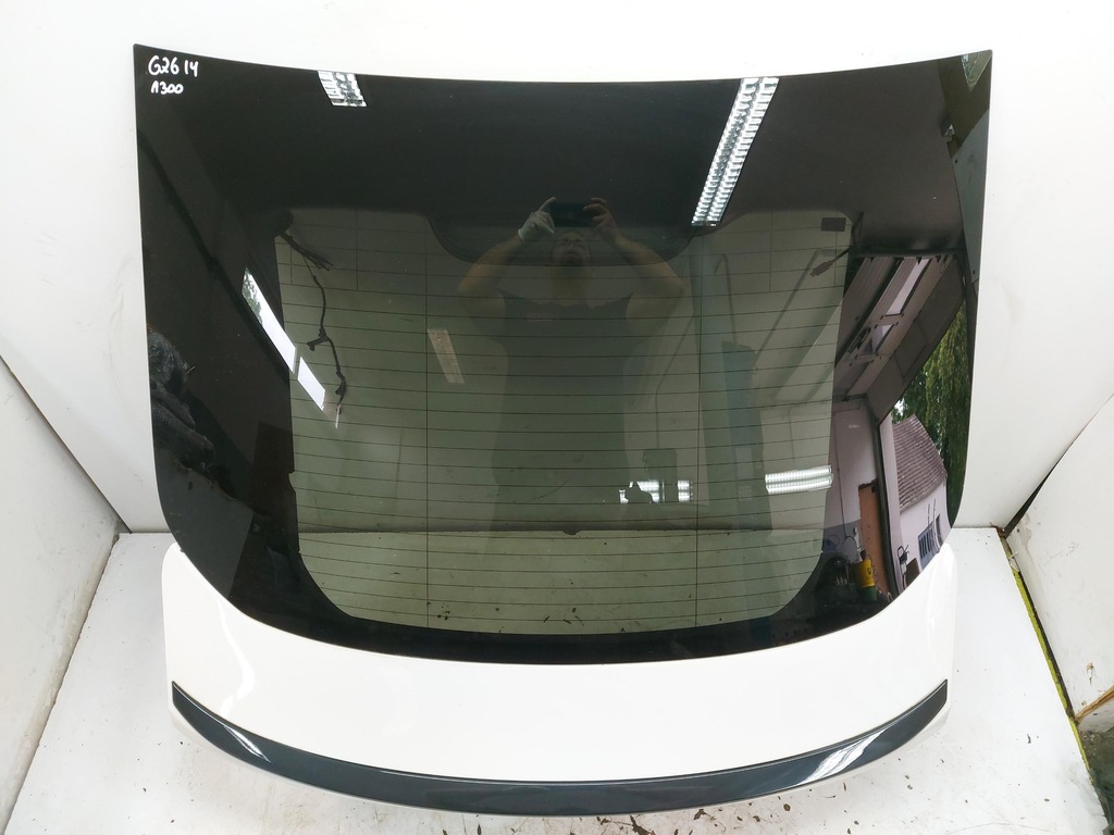 фото №7, Bmw i4 g26 4 grancoupe, 2023 кришка багажника багажника задня задня білий a300 w колір