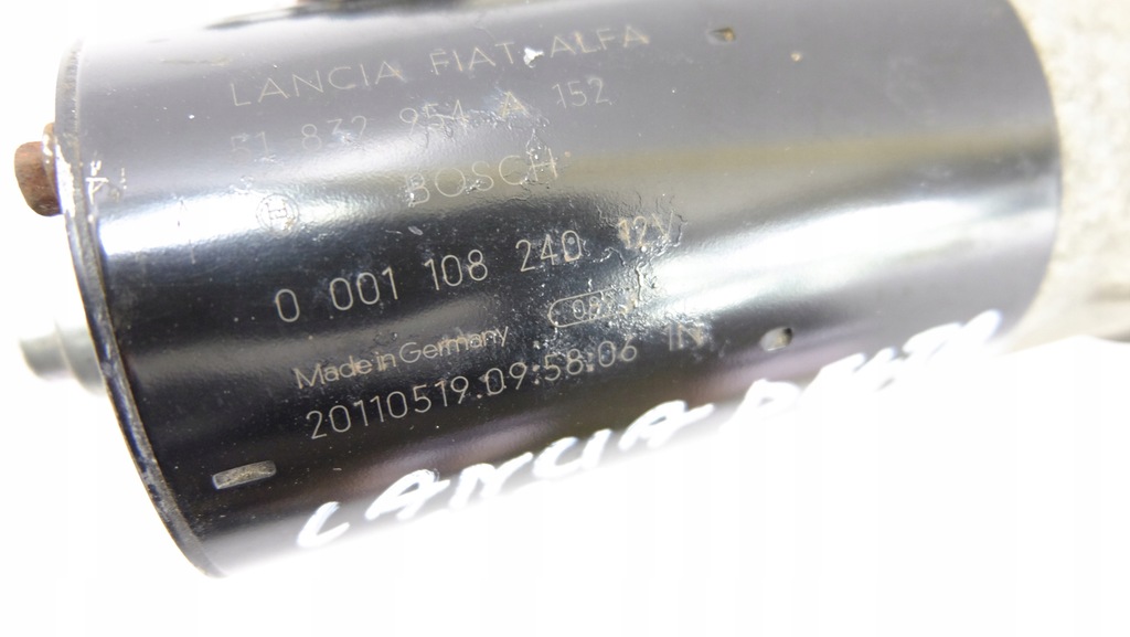 фото №7, Lancia delta iii 1.8 стартер 51832954a