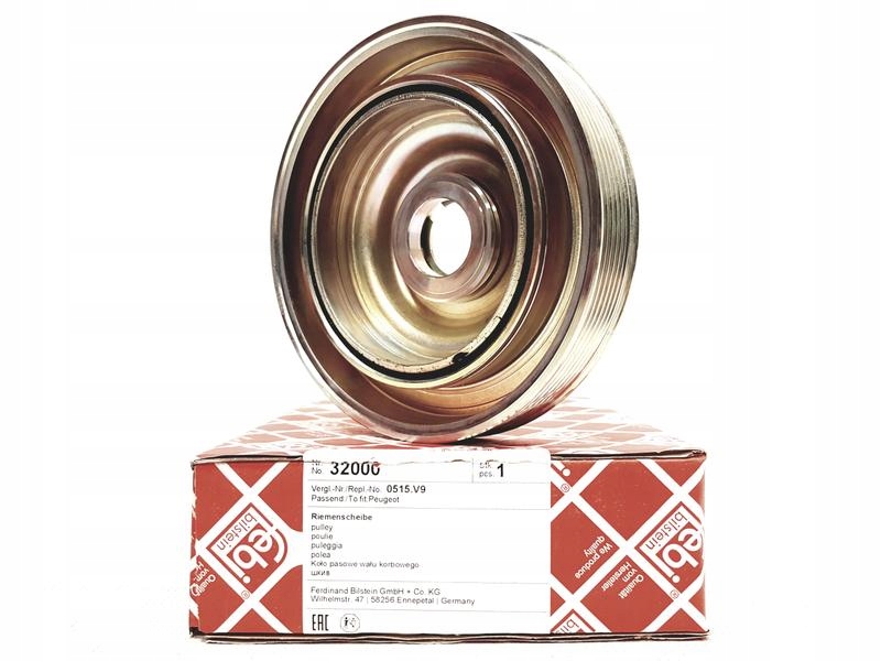 фото №2, Febi bilstein 32000 шкив, wał коленчатый