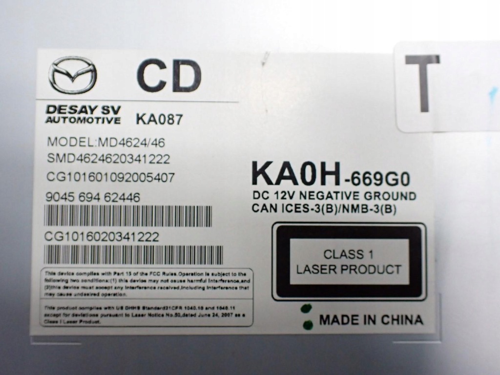 фото №8, Радіо навігація navi дисплей europa ka0h-669g0 mazda cx-5 cx5 lift 16r