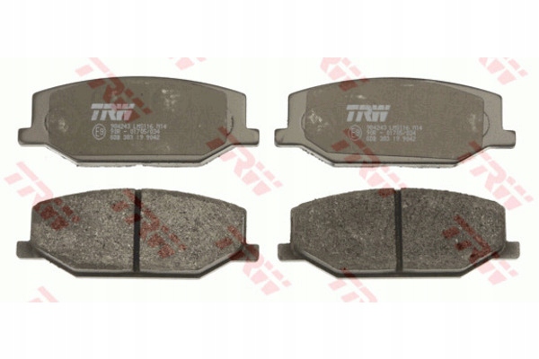 фото №1, Тормозные колодки ham. suzuki p. samurai trw gdb383