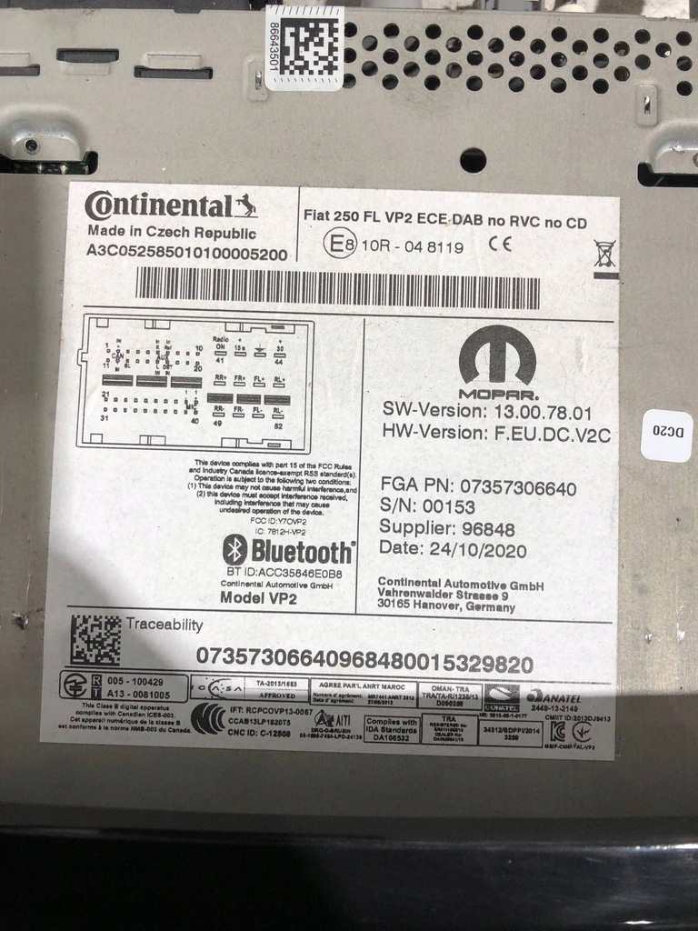 фото №6, Станція мультимедійна citroen jumper 07357306640