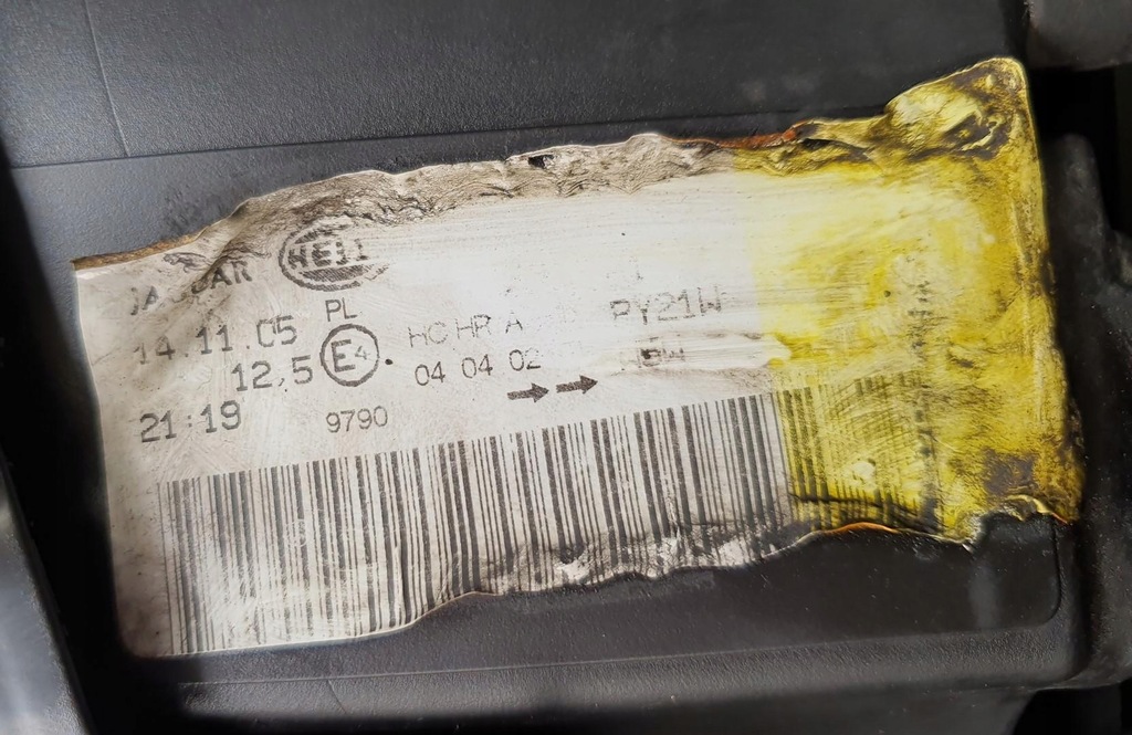 фото №7, Лампа лівий перед передня jaguar x-type x400 euro