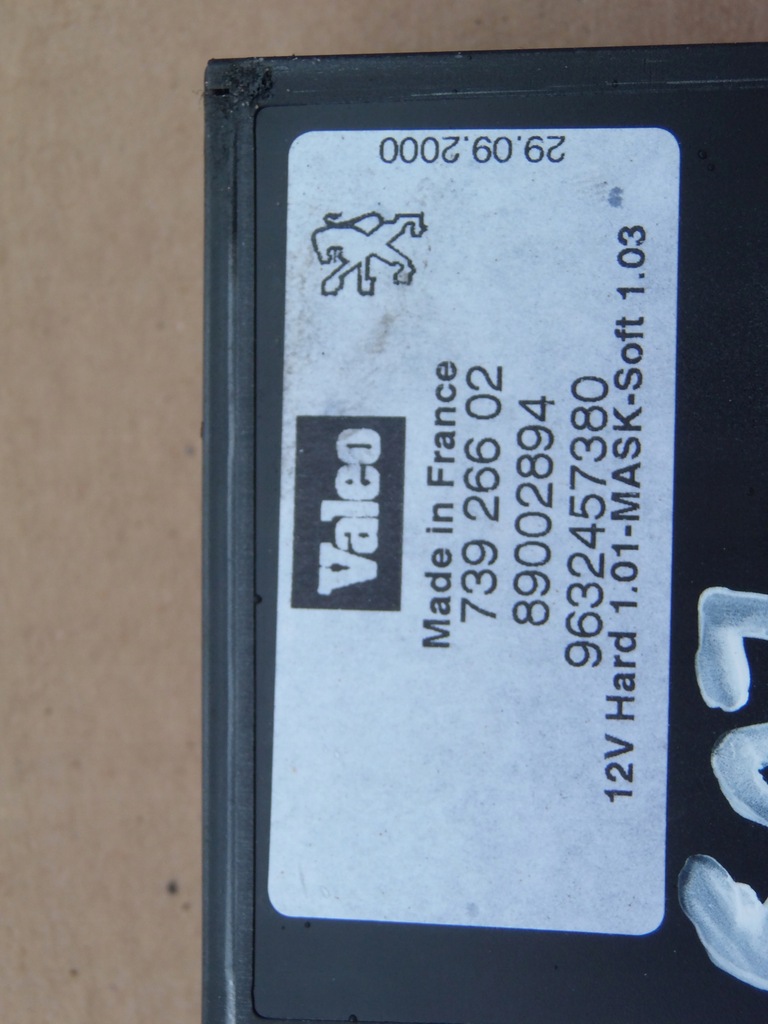 фото №4, Блок керування світла 9632457380 peugeot 607