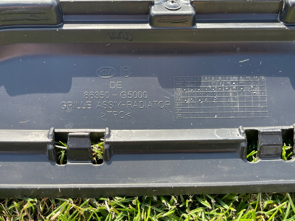 фото №16, Kia niro решётка радиатора радиатора решётка радиатора 86350-g5000