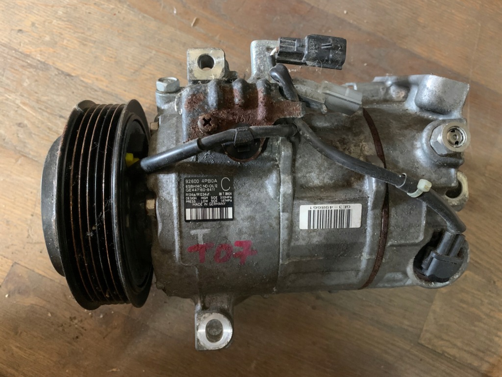 фото №1, Renault talisman компресор кондиціонер 92600 4pb0a